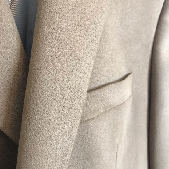 Men’s Tan Suede Sport Coat Size 44L - Picture 2 of 6